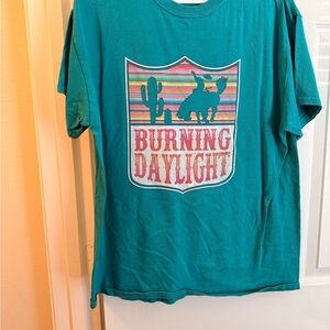 Rodeo Teal T-Shirt
